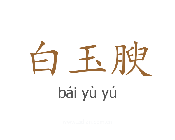 白玉腴
