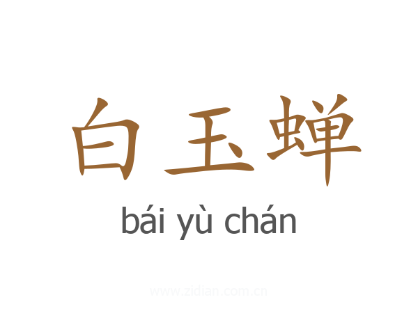 白玉蝉