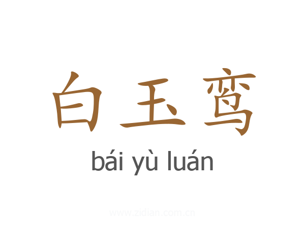 白玉鸾