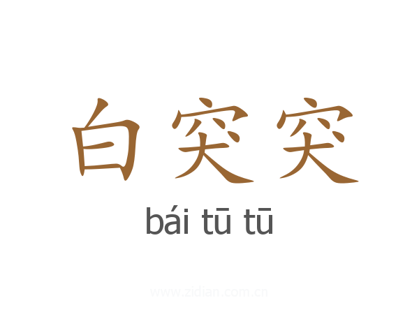 白突突