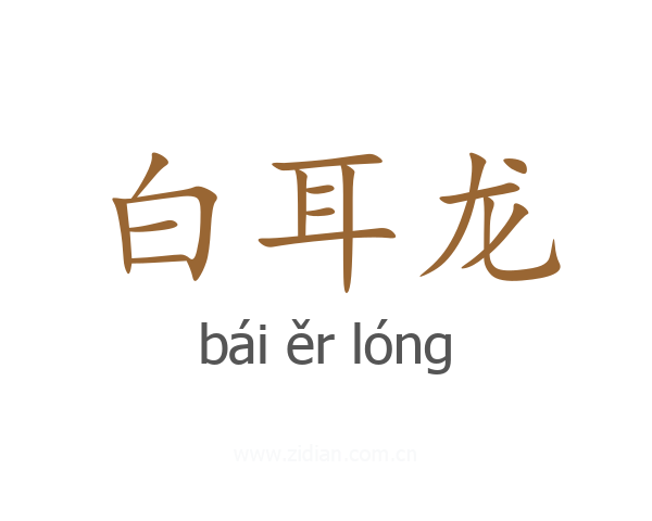 白耳龙
