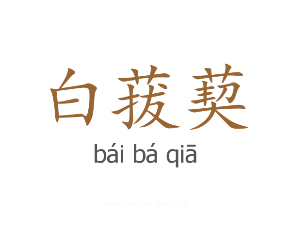 白菝葜