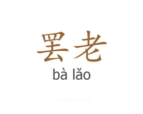 罢老