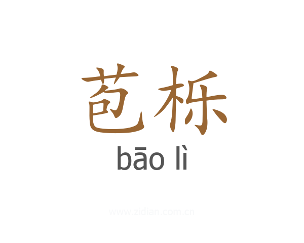 苞栎
