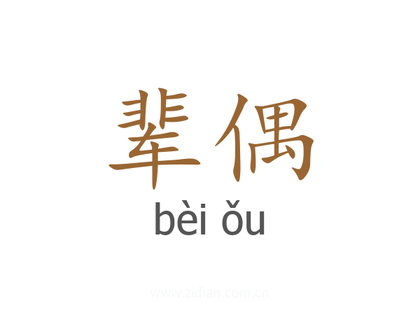 辈偶