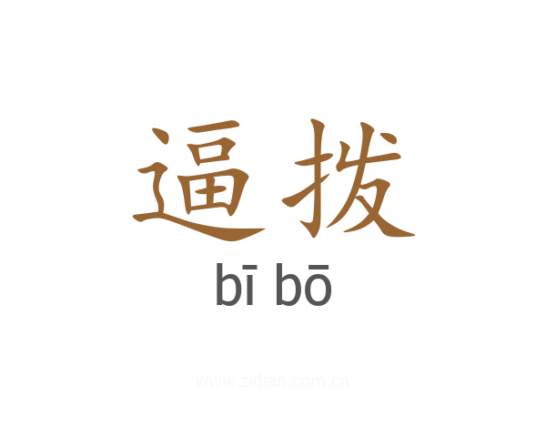 逼拨