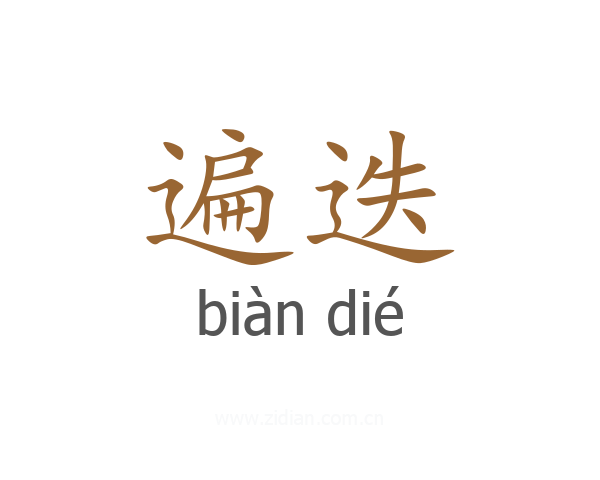 遍迭