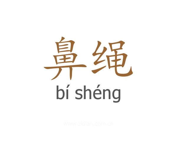 鼻绳