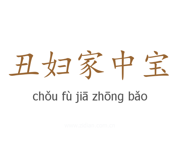 丑妇家中宝