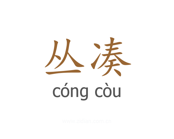 丛凑
