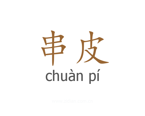 串皮
