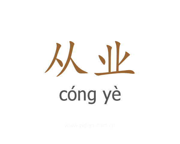 从业