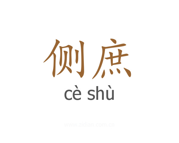 侧庶