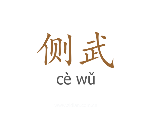 侧武