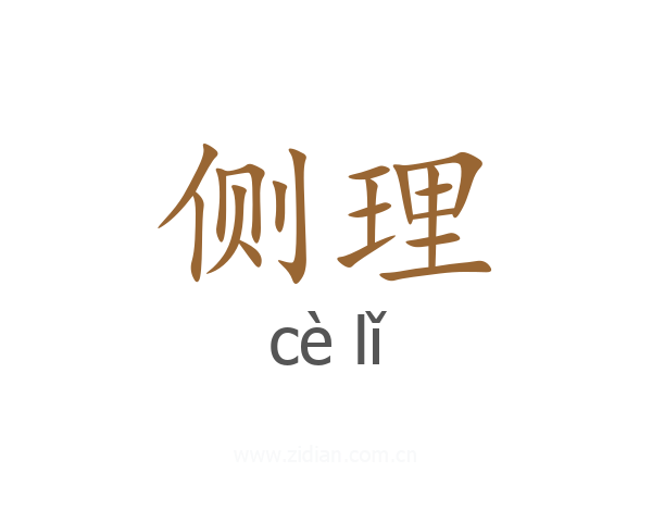侧理