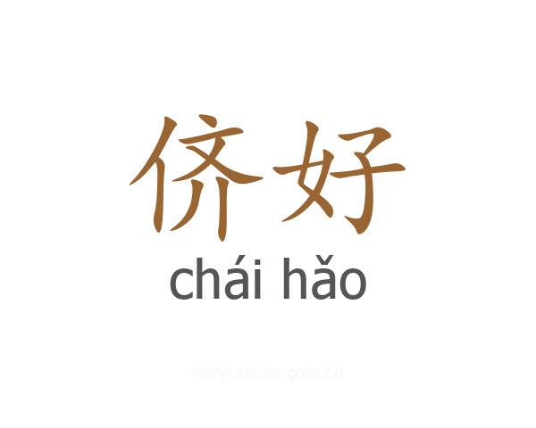 侪好