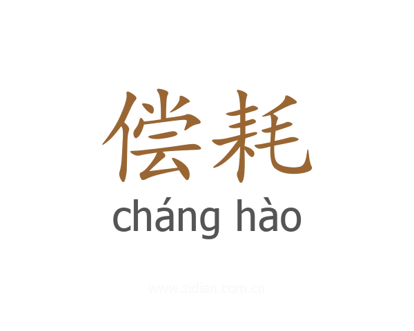 偿耗