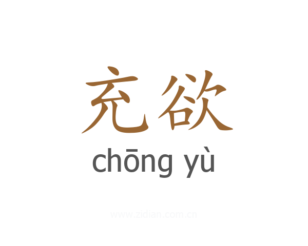 充欲