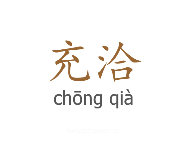 充洽