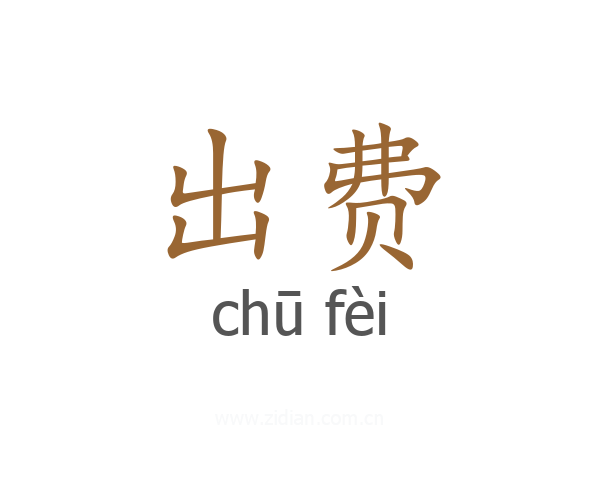 出费