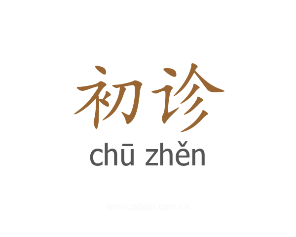 初诊