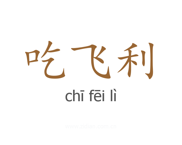 吃飞利