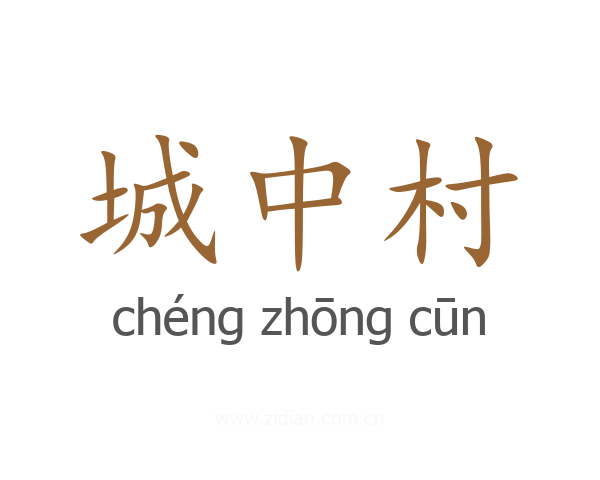 城中村