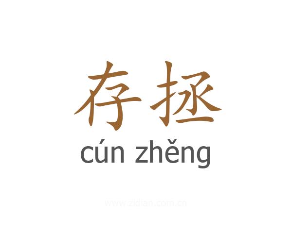 存拯
