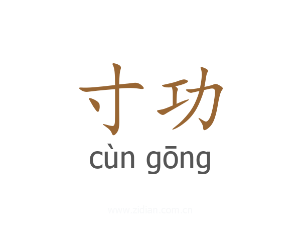 寸功