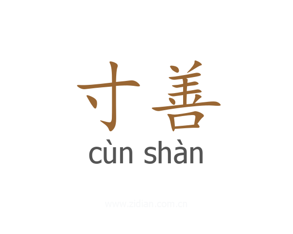 寸善