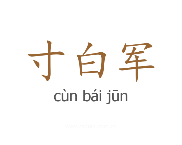 寸白军