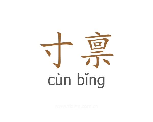 寸禀