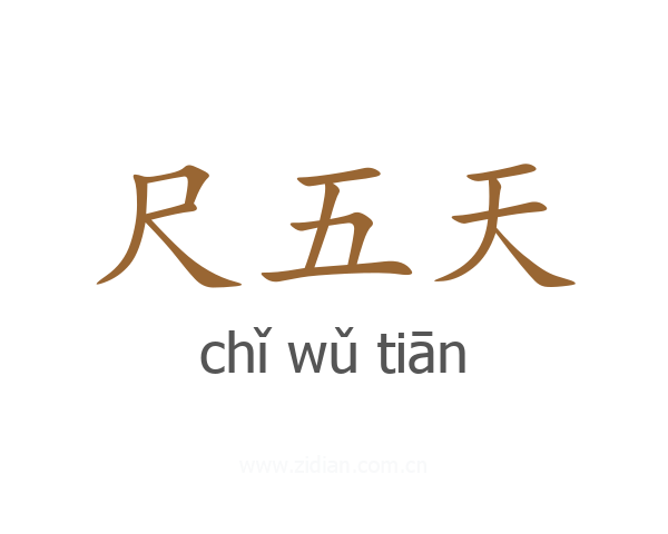 尺五天