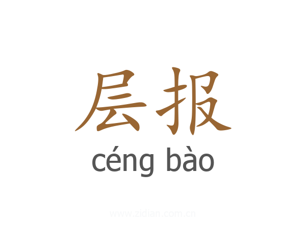 层报