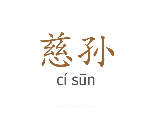 慈孙