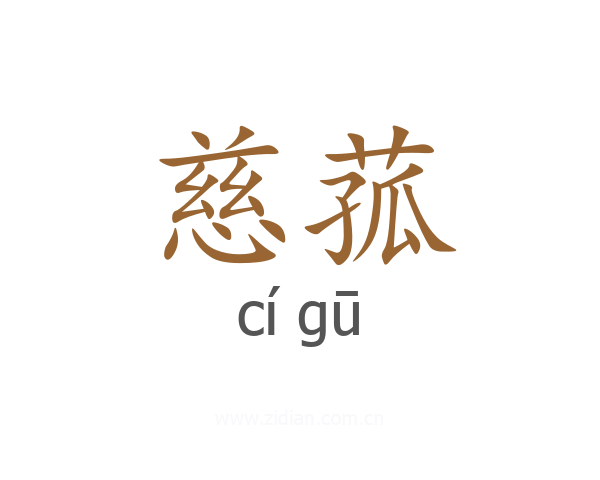 慈菰