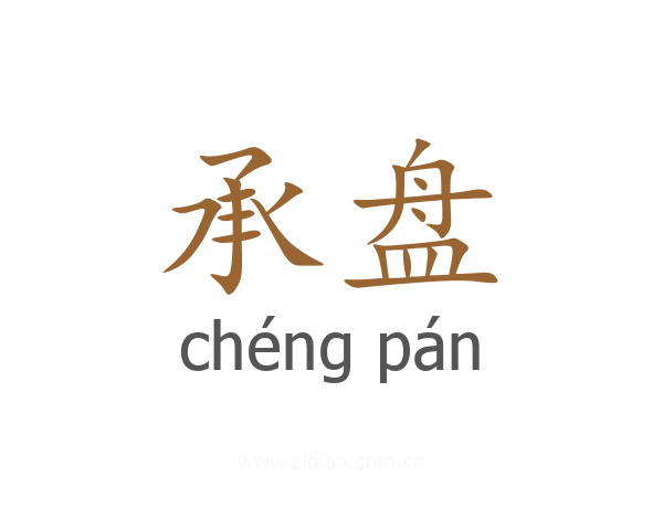 承盘