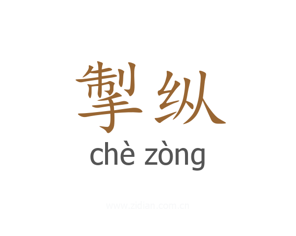 掣纵