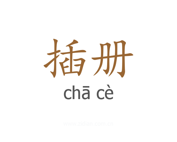 插册