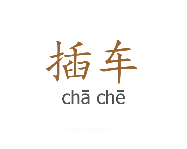 插车