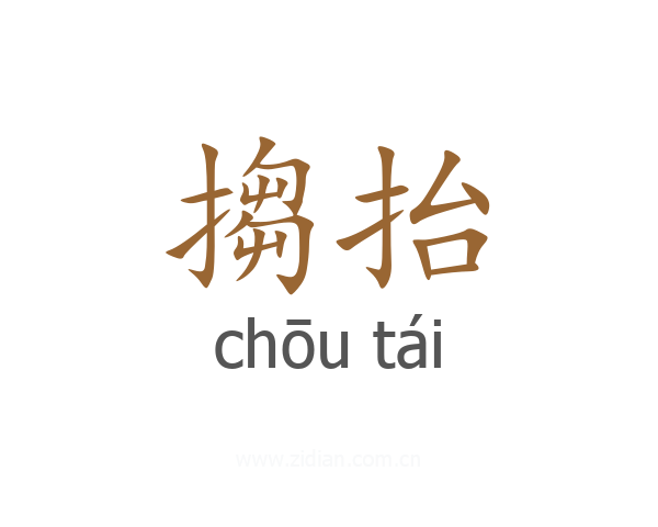 搊抬