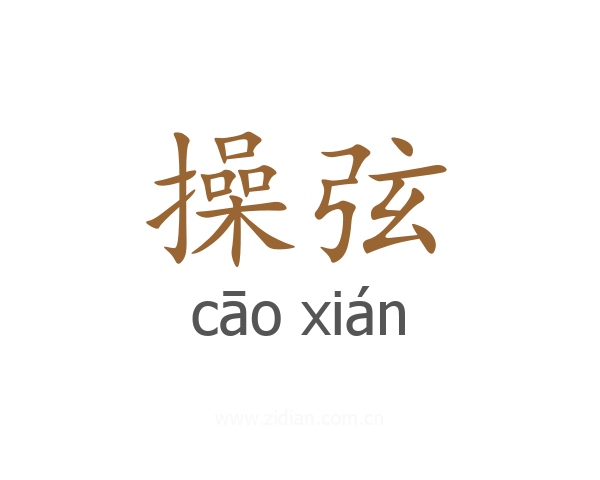 操弦