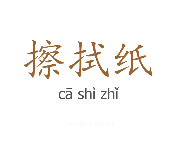 擦拭纸
