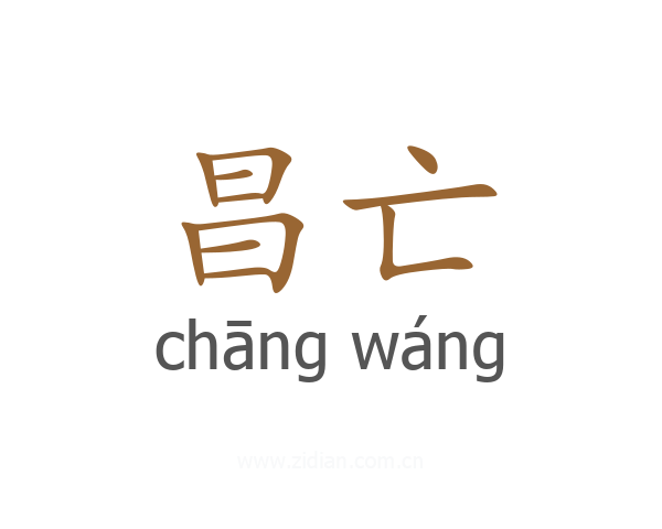 昌亡