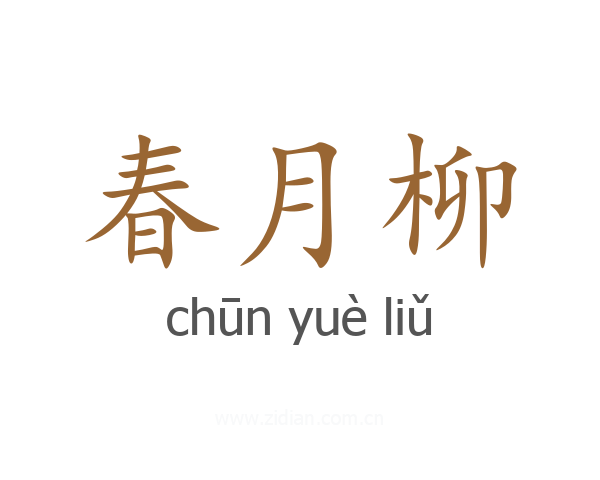 春月柳