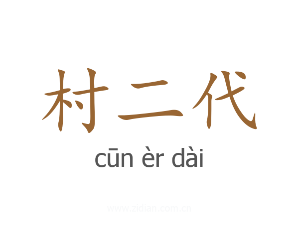 村二代