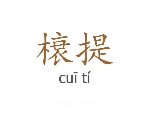 榱提