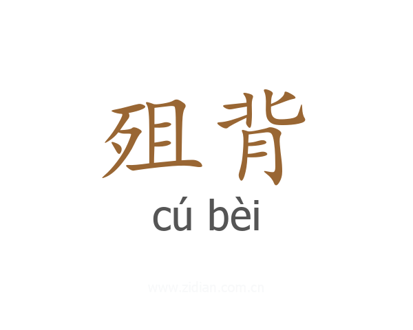 殂背