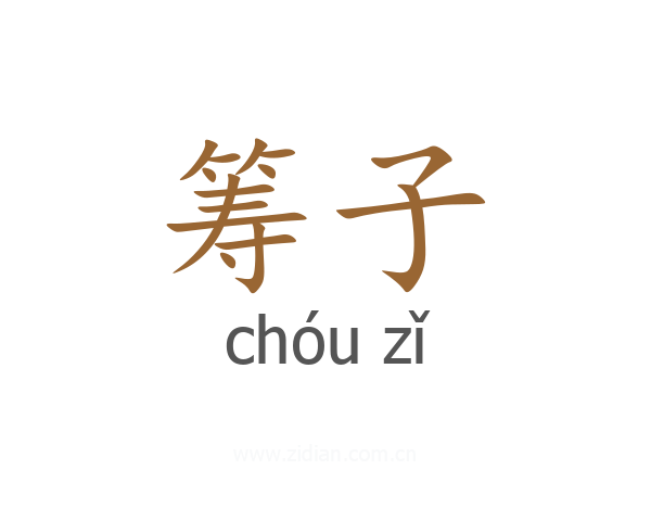 筹子