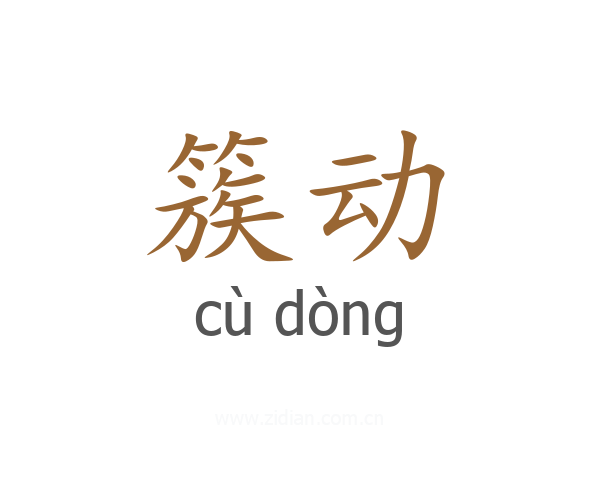簇动
